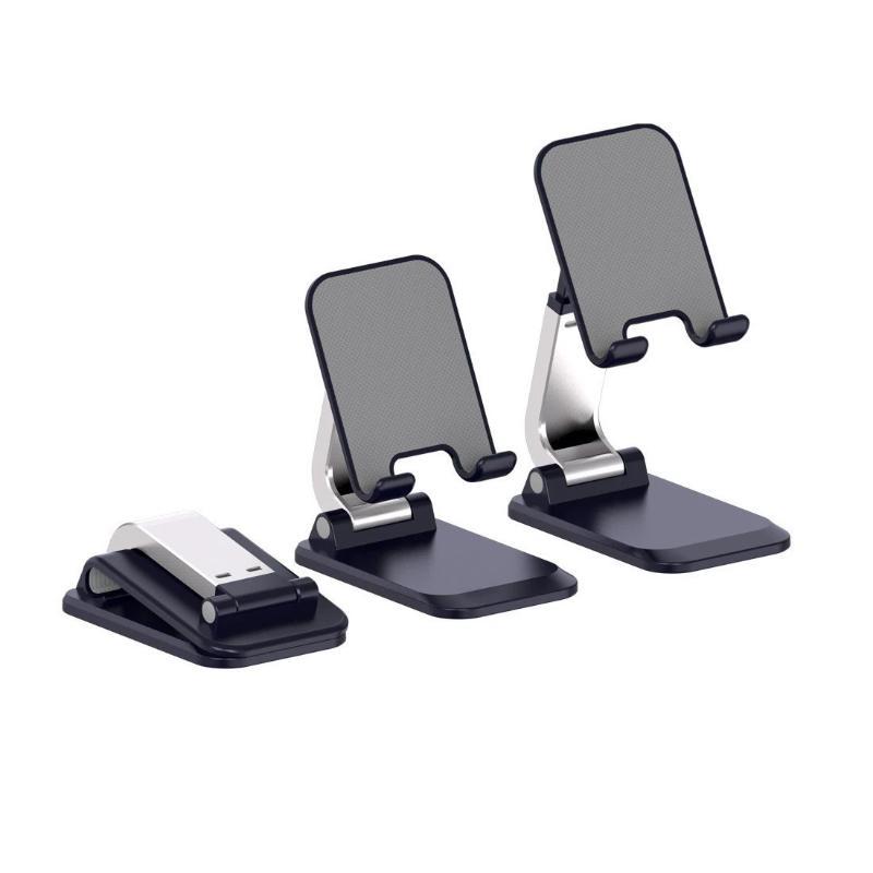 Foldable Abs Desktop Mobile Phone Stand For Smartphone Support Tablet Desk Cell Phone Portable Scalable Holder Bracket