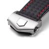 Genuine Black Calfskin Leather Watchband For Tag Heuer Aquaracer 300 CARRERA F1 Watch Strap Bracelet Men 19mm 20mm 22mm New