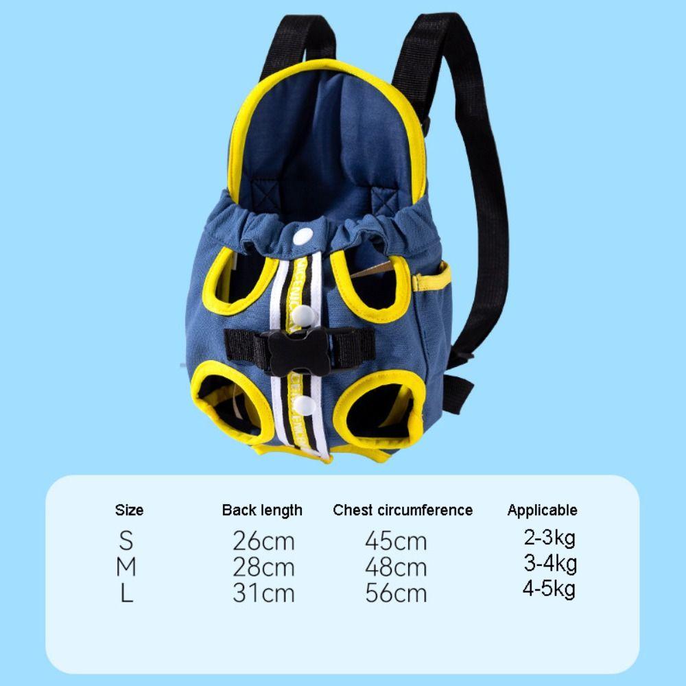 Portable Dog Carrier Breathable Cat Hanging Bag Creative Front Backpack  Outdoor
