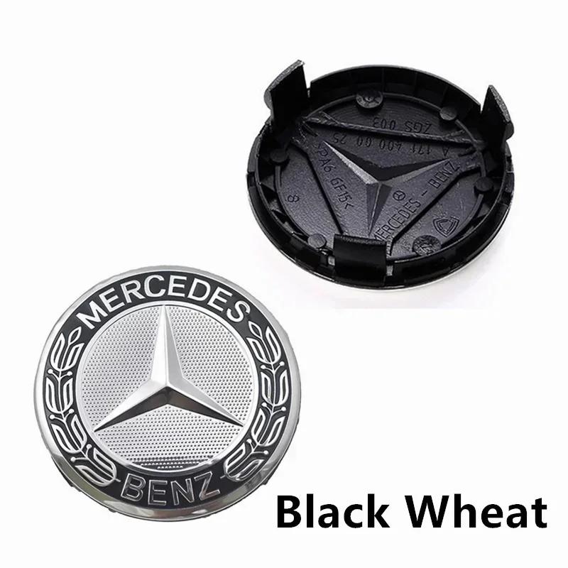 

Car Sticker 2025 Hot For Benz 75mm 4PCS Car Hub Center Cover Protective Cover For Mercedes-Benz W211 W203 W204 W204 W210 W124 AM