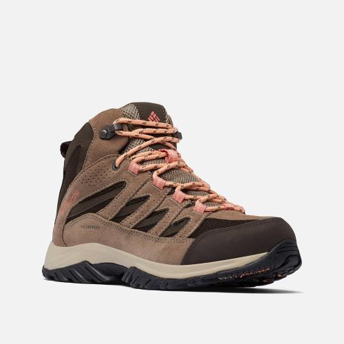 [Columbia] Women's Crestwood Mid Waterproof Wide Fit [Shipped from Korea] 100% Authentic