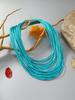 Ethnicinspired Multistrand Leather Pendant Choker For Womens Fashion