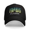 Vintage 1965 Classic Rock Legend 60 Year Old 60th Birthday Sun Baseball Cap Summer y2k Trucker Hat For Men Outdoor Baseball Caps