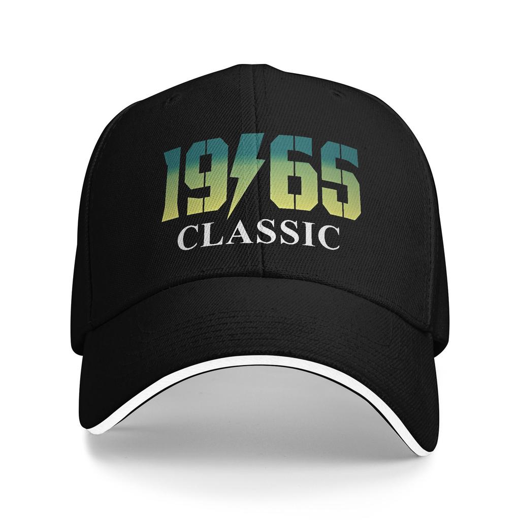 Vintage 1965 Classic Rock Legend 60 Year Old 60th Birthday Sun Baseball Cap Summer y2k Trucker Hat For Men Outdoor Baseball Caps