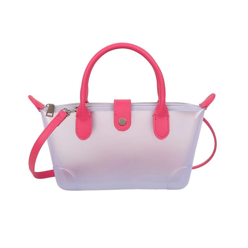 Mode High-End Schultertasche Damen Kleine Frische Jelly Bag Sommer Neu Wasserdichte Handtasche Umhängetasche