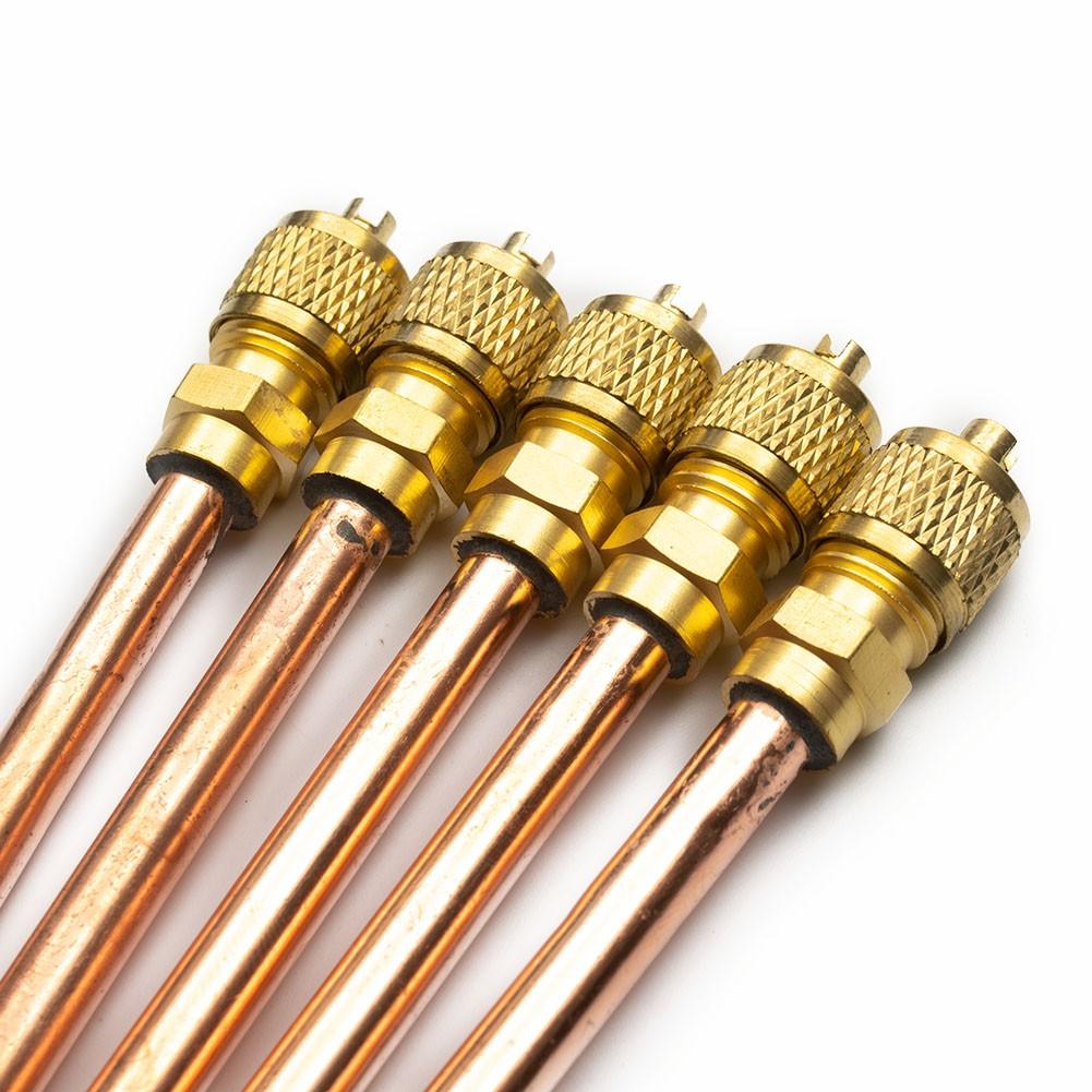 Maintenance Valve Access Valves Air Conditioner Copper