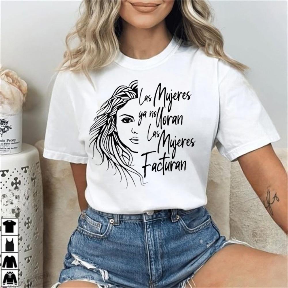 Shakira Tshirt Girl Harajuku S Streetwear Anime Graphic Pop Culture Graphic Grunge Hip Hop Retro Yk Hot Selling Casual