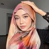 Aquarela Floral Estampado Modal Respirável Leve Algodão Macio Rayon Viscose Tecido Modal Xale Hijab Lenço para Mulheres Muçulmanas