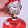Ultra-Light Pure Copper Gas Refill Valve and Connector for Outdoor Stoves