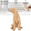 Anti Fade Dog Figurine Desktop Puppy Statue Cute Dog Decorative Figurine  Home
