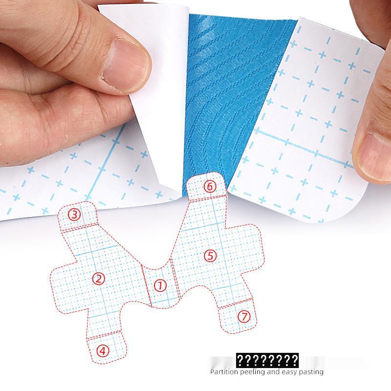 Elastic Sports Ankle Brace with Stretch Rebound Kinesiology Tape