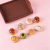 10pcs Simulation Chinese Breakfast Mini Food, Resin Flatback Cabochons for DIY Crafts, Doll House Decoration