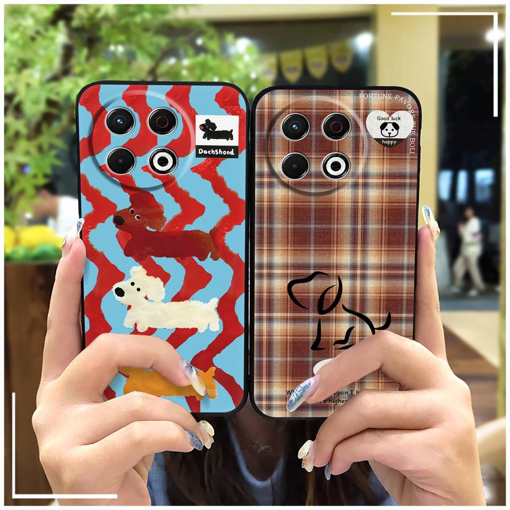 Protective Soft Case Phone Case For Tecno Spark30 Pro 4G/KL7 TPU Back Cover Animals Durable Anti-knock Full Wrap Cute