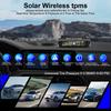 Car TPMS Tyre Pressure Monitoring System Solar Power Auto Security Alarm Systems Tire Pressure Solar Power External Sensor Auto Accessories