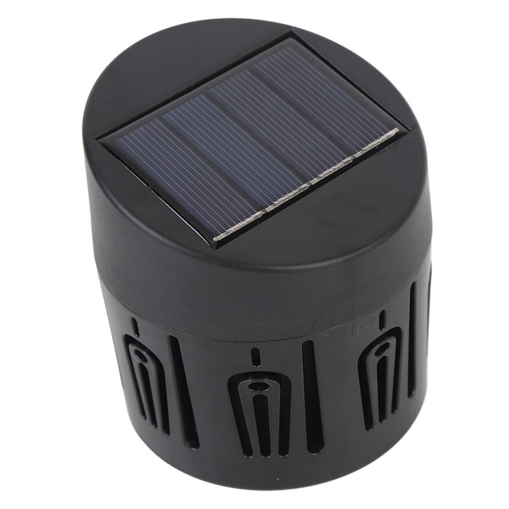 2 Pcs Solar Wall Light Flower Theme Decorative Water Proof Solar Fence Lamp for Backyard Yard Stair