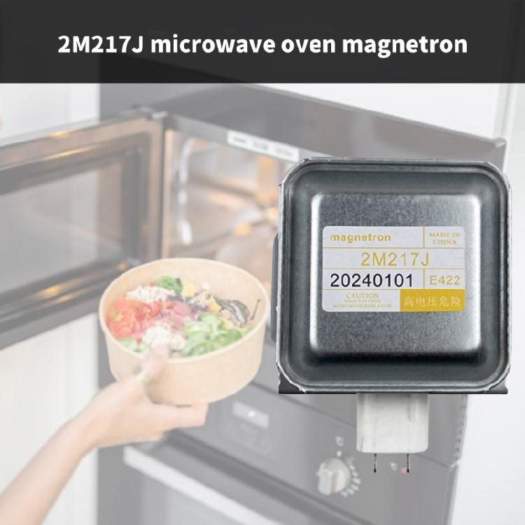 Magnetron do kuchenki mikrofalowej Wygodny montaż Magnetron do kuchenki mikrofalowej 2M217J Lampa do kuchenki mikrofalowej Metalowa tekstura do kuchenki mikrofalowej