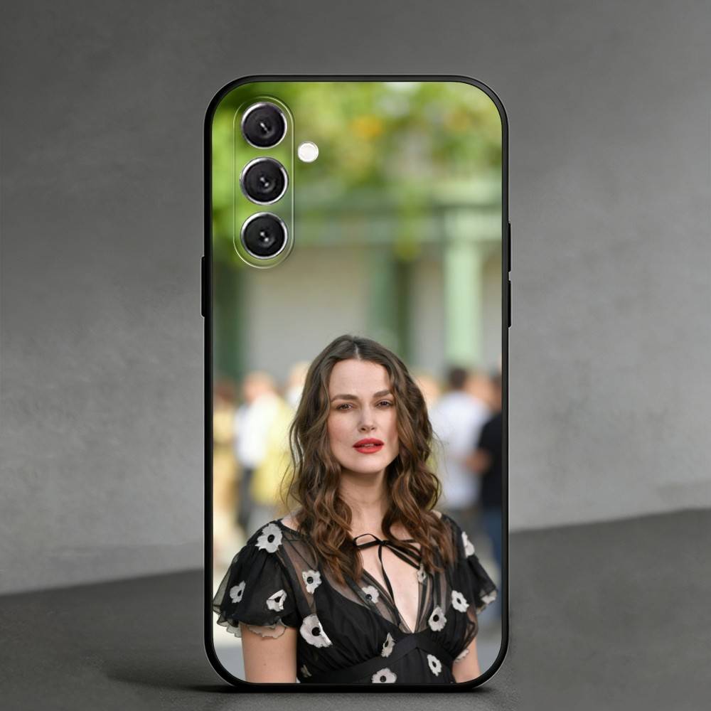 K-Keira Knightley Phone Case For Samsung Galaxy A91,80,73,72 ,71,53,52,32 ,31,22,21s,20,Soft Black Case