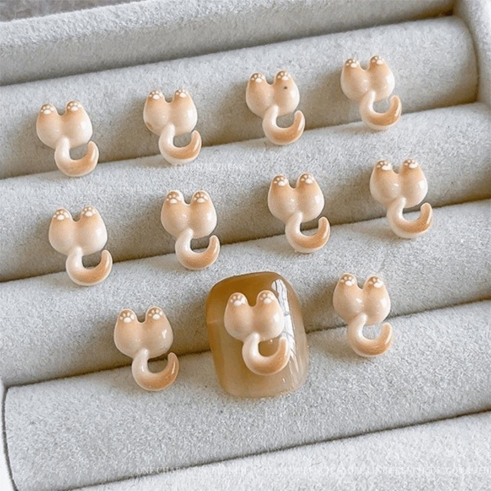 Little Fish Series Nail Art Charms DIY Craft Nail Decorations Resin Designer Charms for Nail Art