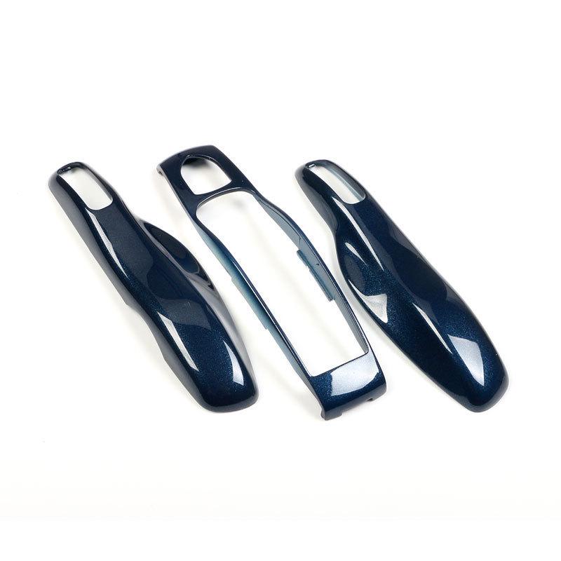 Capa de Chave Porsche para Cayenne, Macan, Panamera, 718, Taycan, 911 - Bolsa com Fivela para Capa de Chave Mudança de Cor
