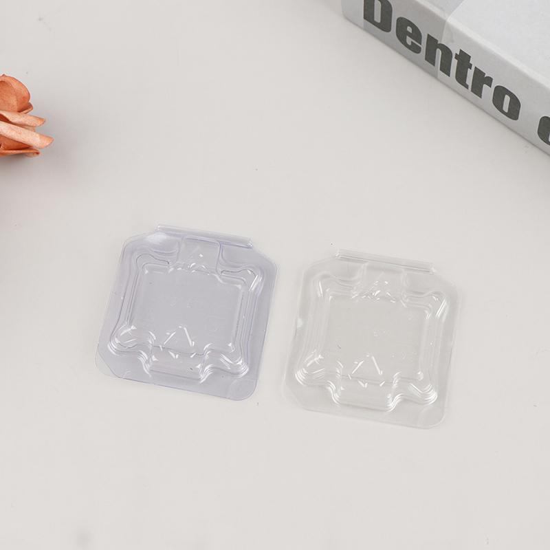 10Pcs Cpu Box Cpu Plastic Protective Case Cpu Clamshell Tray Case Container