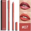 DUNUF 24-Color Waterproof Long-lasting Foam Lip Liner Set
