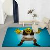 Klassieke Film S-ShrekS Vloermat Eco-vriendelijke Flanellen Deurmat Antislip Geurloos Zacht Kort Pluche Binnen Vloerkleed
