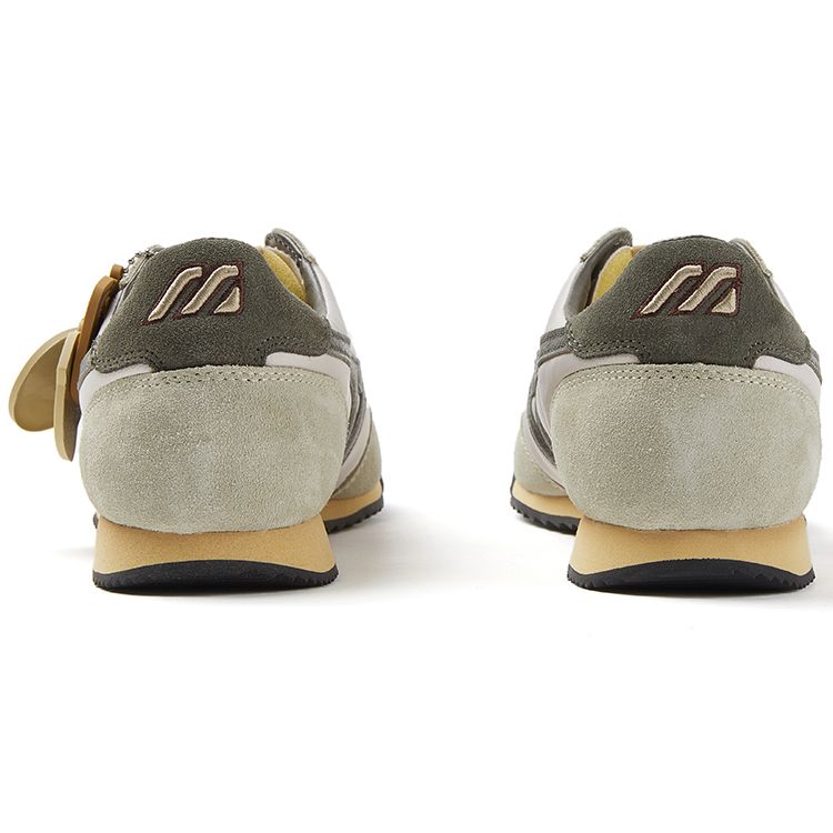 Mizuno U.Sage X  LG 60S Retro Couple Shock Absorbing Non-Slip Wear-Resistant Low-Top Casual Running Shoes Unisex Sneaker Gray D1GH231102