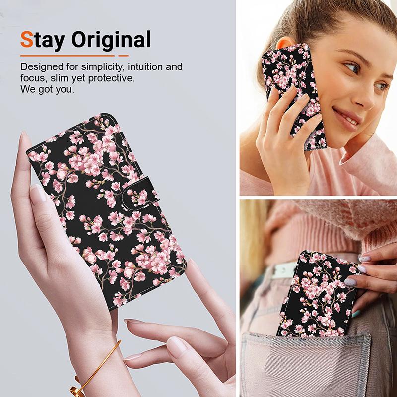 Stand Flip Wallet Case For Samsung Galaxy S21 S22 S23 S24 S25 S26 Plus Ultra S21 S24 S25 FE S26 PRO EdgeLeather Protect Cover