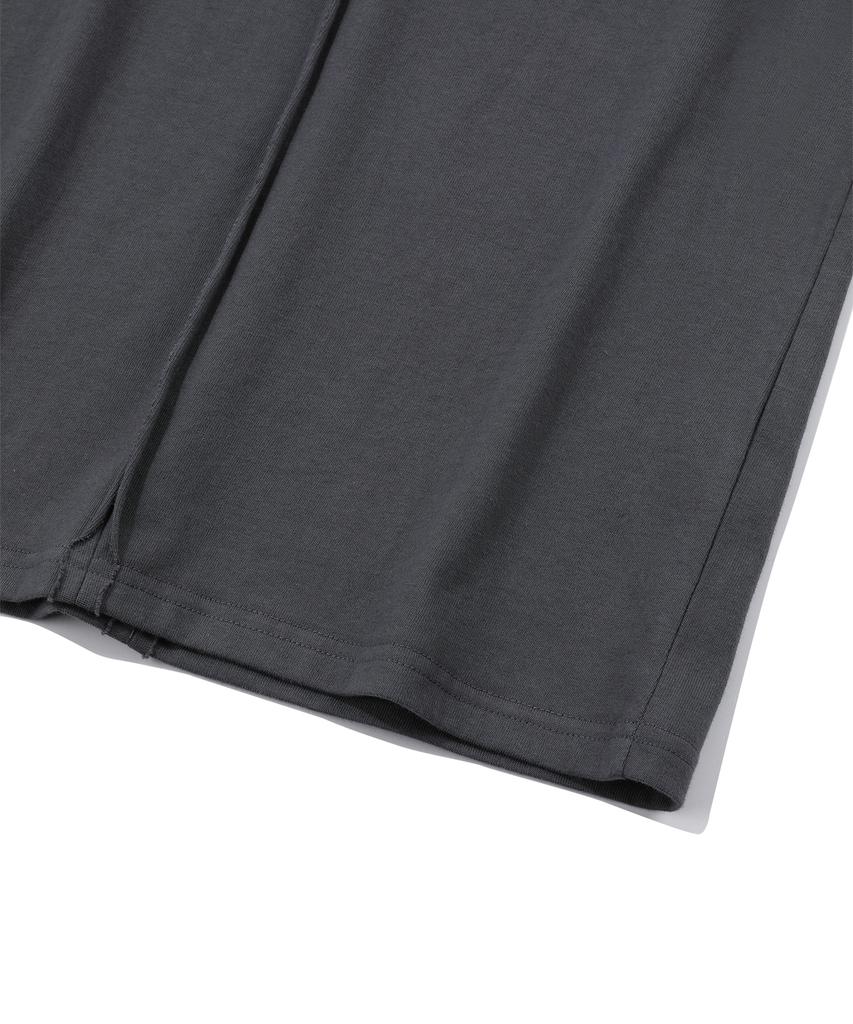 EPISODE UNTITLED Point Snap Open Cut T-Shirt_Gray