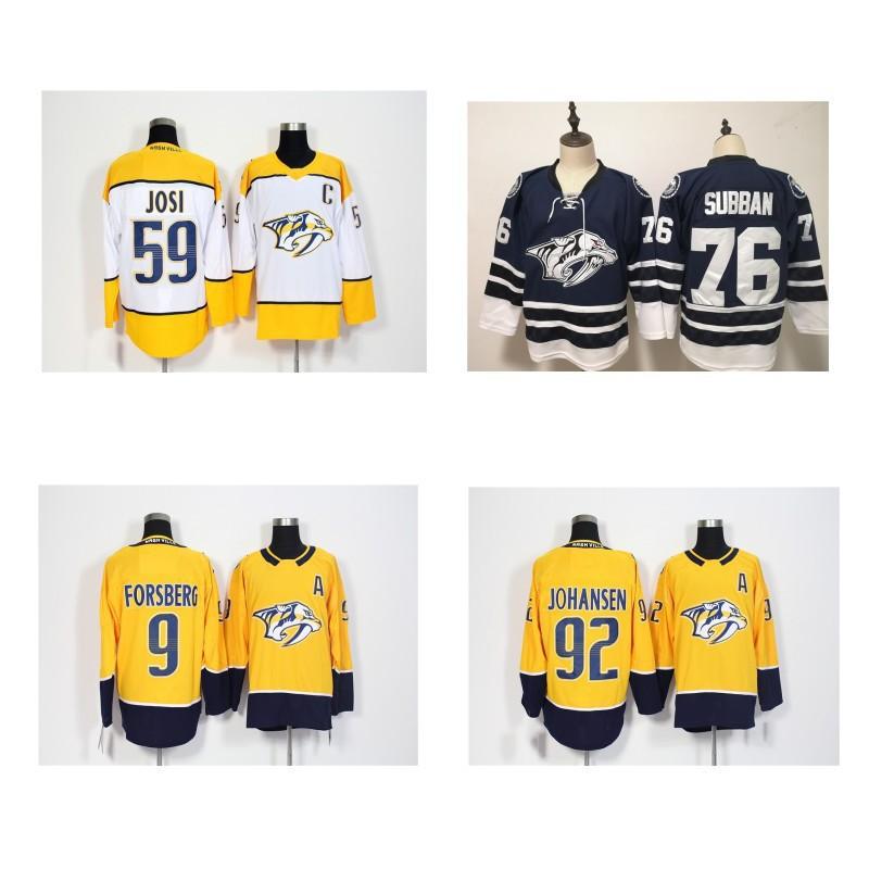 Nashville Predators NHL Ice Hockey Jersey Adult Mens Fan Apparel Sportswear Synthetic Fabric Team Uniform