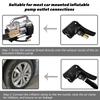 Tire Air Pump Connector Tire Inflator Hose Adapter No Air Leakage Air Compressor Pump Tire Chucks For Air Compressor Attachments