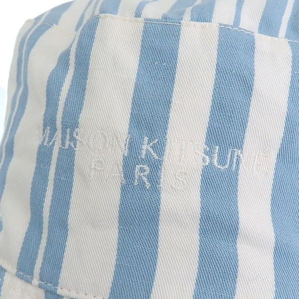[Maison Kitsune] Klobouky pro muže a ženy Klobouk kbelíkový Modrý Bílý IU06172WW2002S422 MAISON KITSUNE [Produkt]