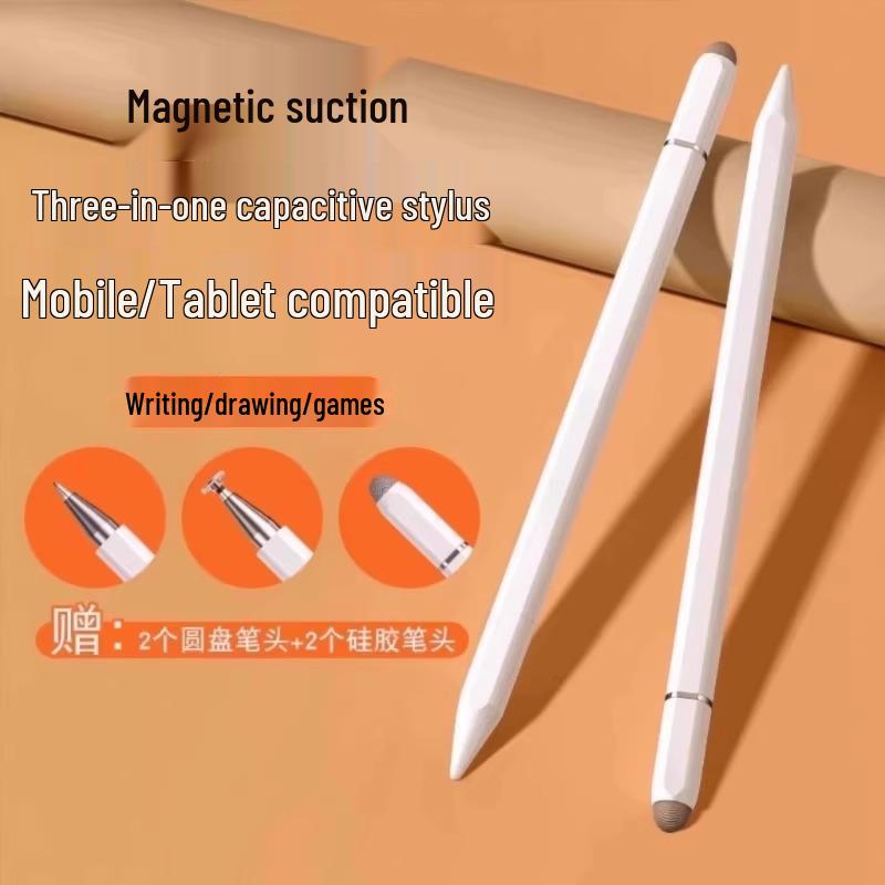 Universal Magnetic Touchscreen Stylus Pen for Mobile, Tablet, and Learning Device - Fine Tip for Photo and Video Editing