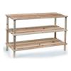 Confortime-Confortime Wooden Shoe Rack (3 Shelves)