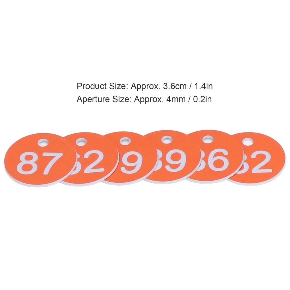 50Pcs ABS Numbered Labels Numbered 51-100 Beekeeping Supplies Animal Husbandry Tags Beekeeping