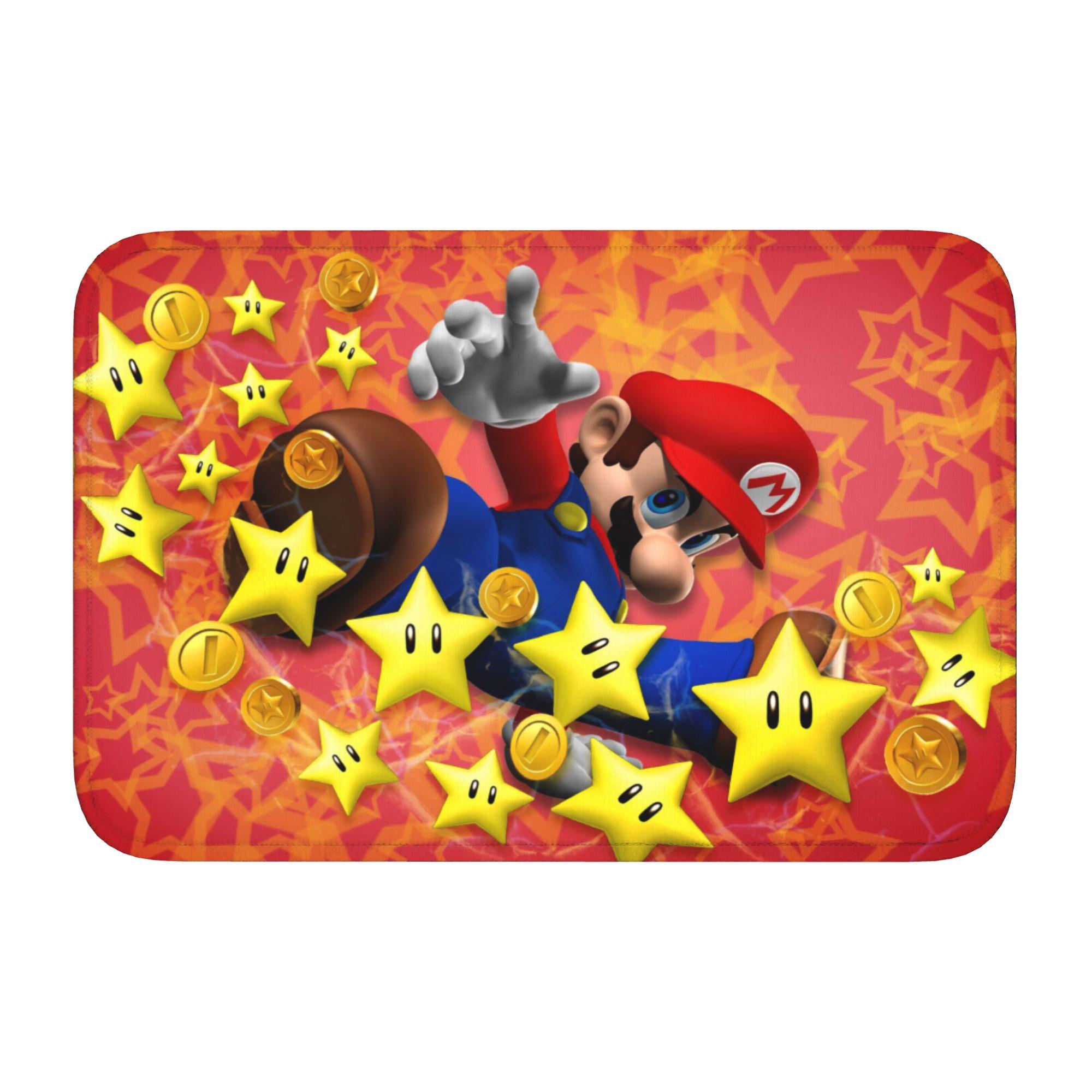

M-Marioed Doormat Non-Slip Bath Kitchen Welcome Mat Living Room Door Floor Entrance Carpet Rug Footpad 60cm x 90cm