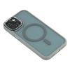 For iPhone 15 Plus Magnetic Case TPU + Acrylic Hybrid Phone Shell