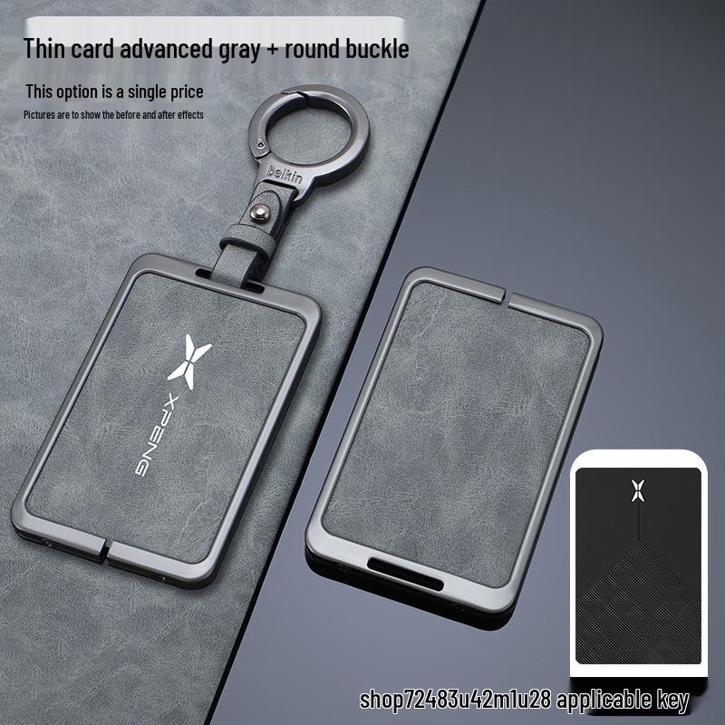 Xpeng Car Key Case for P7/P5/G3/G3i/G9 – NFC Protective Shell & Buckle Bag 2022 Edition