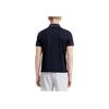 FILA Logo Knitted Short Sleeve Polo Shirt Men tops Legendary-Blue F11M321104FNV