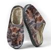Highland Cow Print Cotton Slippers for Men & Women, Warm & Cozy for Autumn & Winter, Perfect for Couples at Home