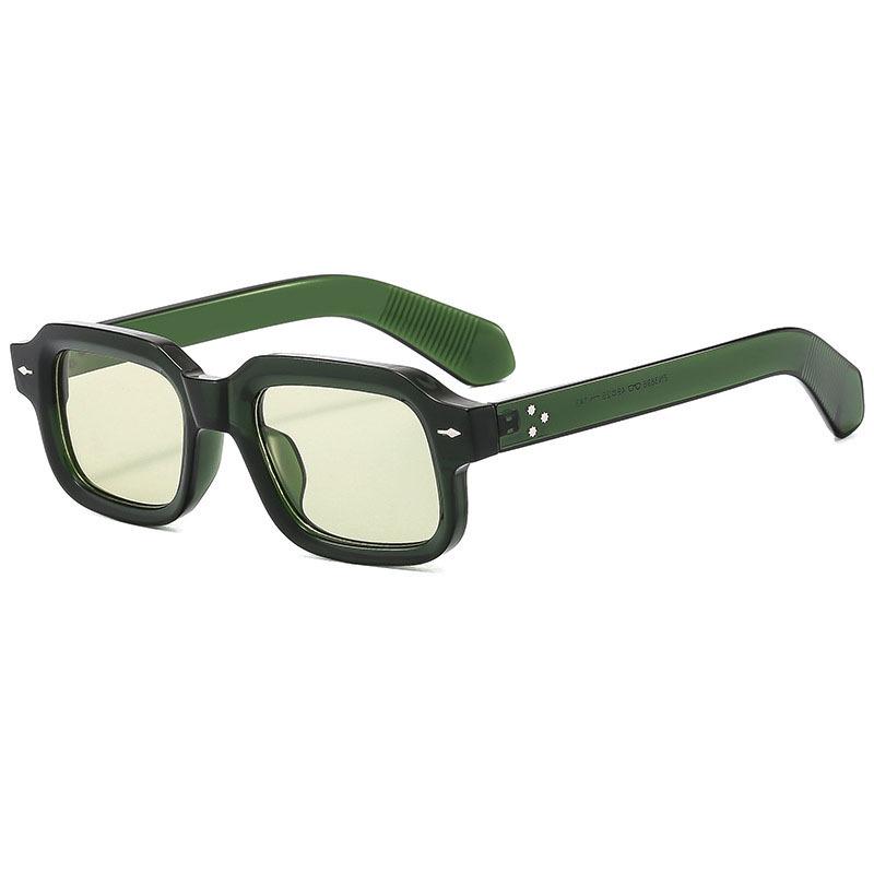 Retro Square Small Frame Sunglasses - 2026 Men's Fashion Simple Style