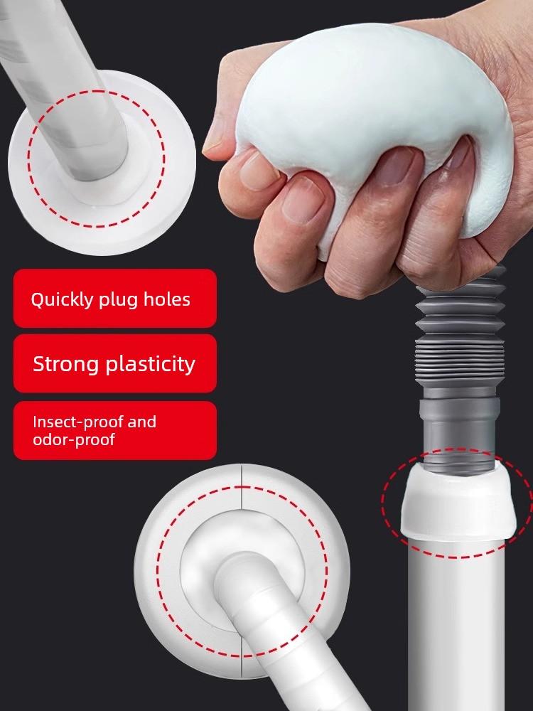 Sewer Drain Stopper, Anti-Odor Pipe Sealant, Insect-Proof Cover, Toilet Deodorizer