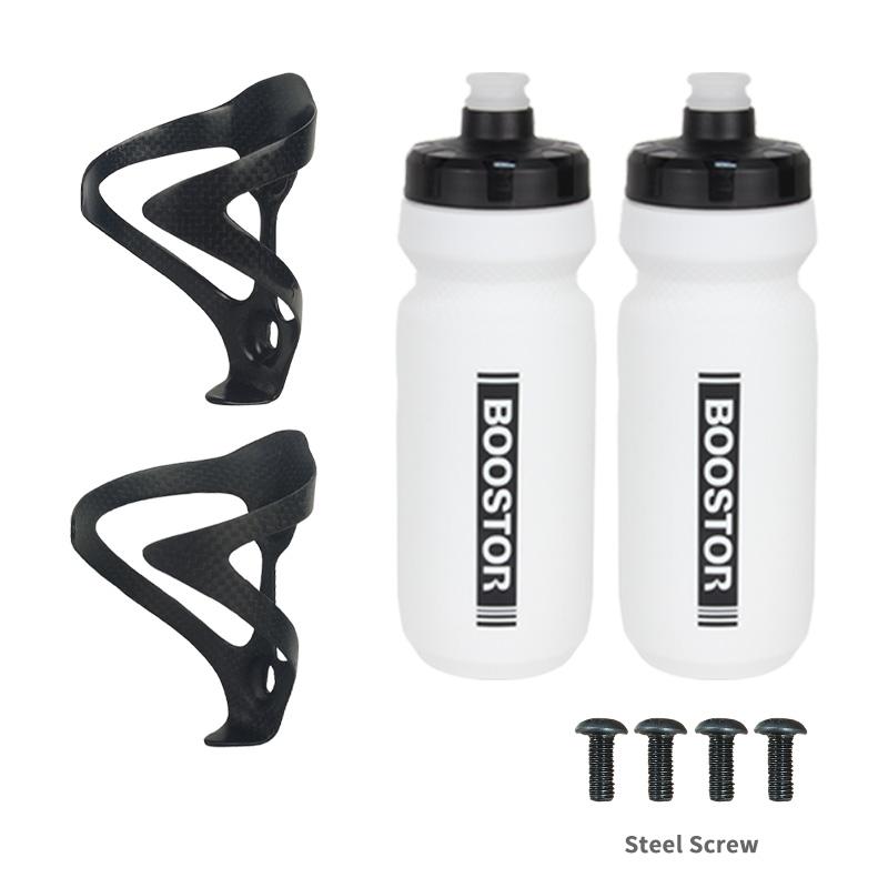 3K Carbon Fiber Bicycle Water Bottle Cage Ultralig Matte Glossy MTB Road Bike Bottle Holder Bike Accessories Bottle Set 2PCS