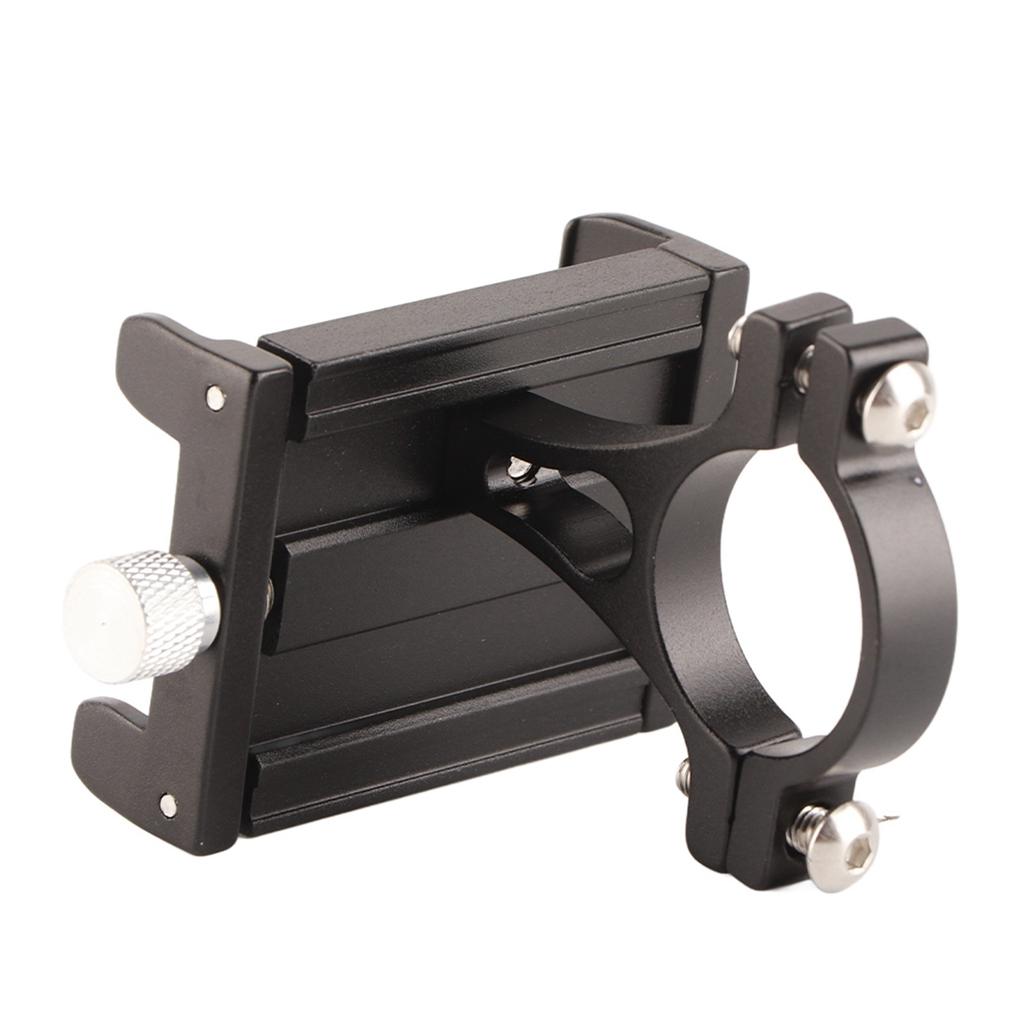 Aluminum Alloy Bicycle Phone Holder Handlebar Clamp Ring Cycling Bracket for Mobiles GPS