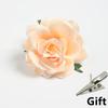 10CM High Quality Silk Roses Flower Wall Wedding Home Decor Christmas DIY Brooch Bridal Accessories Clearance Artificial Flowers