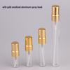 Mini Glass Perfume Spray Bottle Set - Includes 2ml Decant, 5ml Trial Size, Nozzle Control