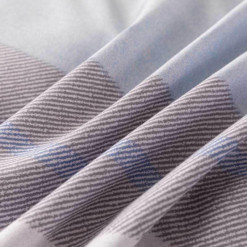 Hengyuanxiang Blue Tone Cotton Travel Bedding Set