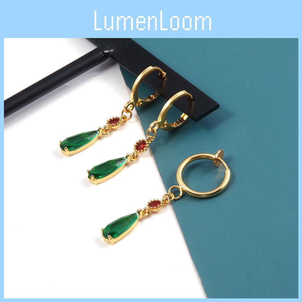 Moving Castle Howls Zircon Copper Ear Clamps No Piercing Decoration Cosplay