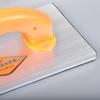 Flat Self-Adhesive Handheld Sandpaper Holder with Widened Sponge for Wall Putty and Inside Corners