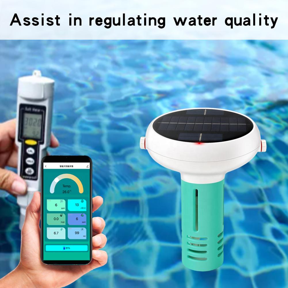Tuya ZigBee Intelligent Chlorin Meter 7 IN 1 PH/ORP/EC/TDS/Temp/CL/Salt Test Meter Test Meter Swimming Pool Water Analyzer